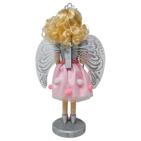 Pink Heart Princess 14" Wood Nutcracker - Gift - Picture 3 of 4